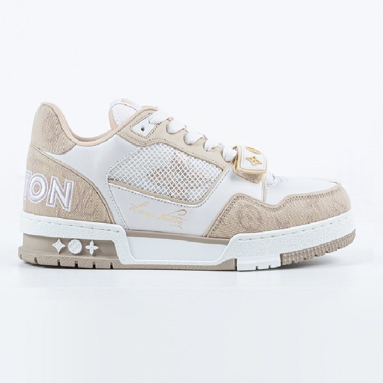 LOUIS VUITTON LV TRAINER BE TRẮNG SIÊU CẤP