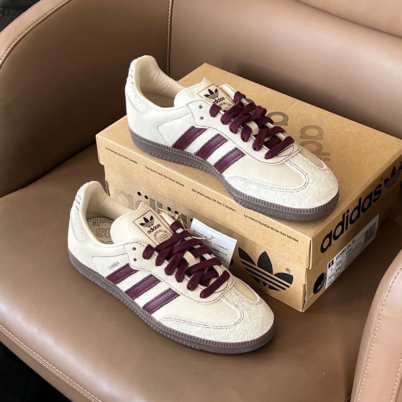 Adidas Samba Og Maroon