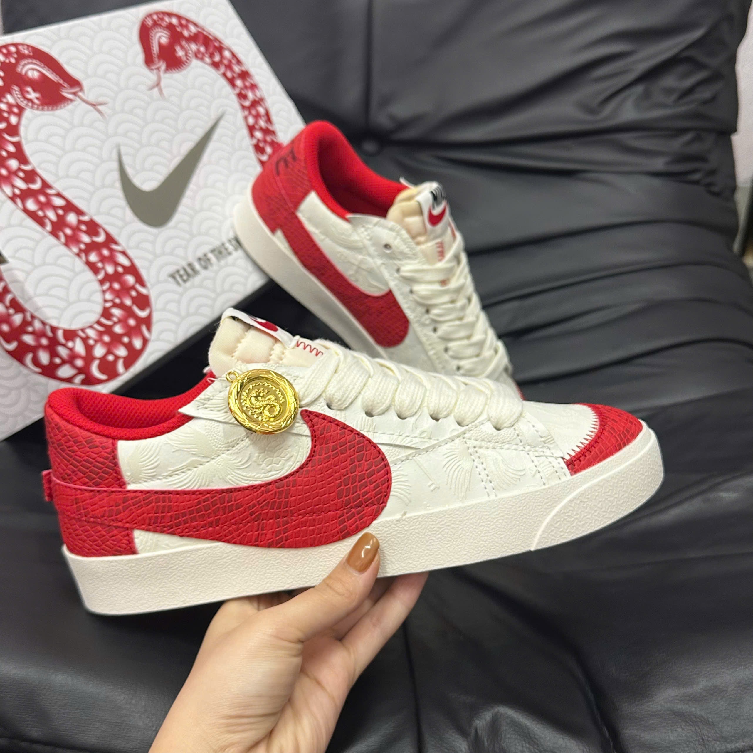 Nike Blazer Jumbo Year Of The Snake Đỏ Likeauth